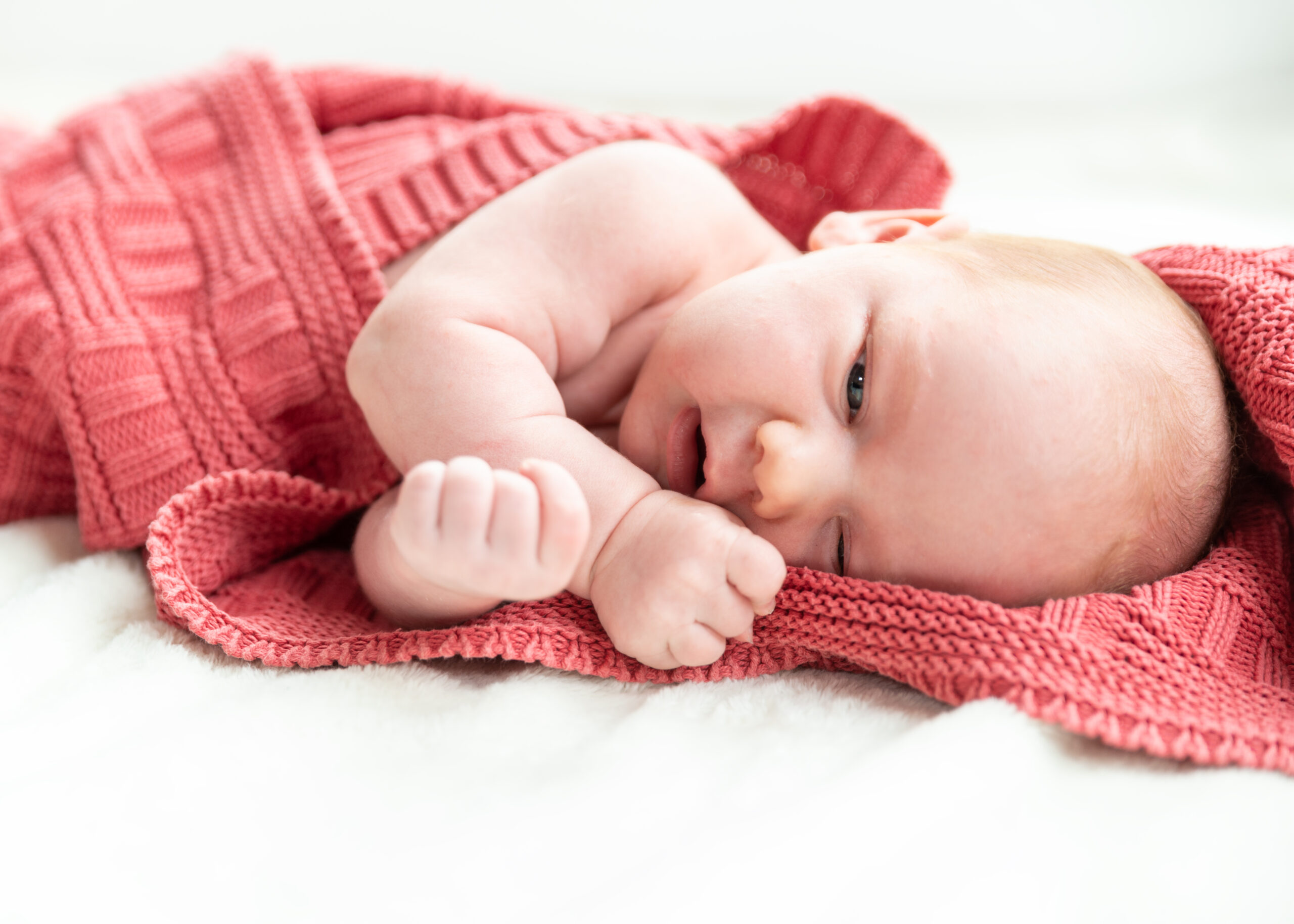 Newbornbild im Korb. Baby shooting von Linz bis Amstetten. Babyfotograf