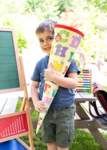 Schulanfängerin Schultüte Fotoshootings