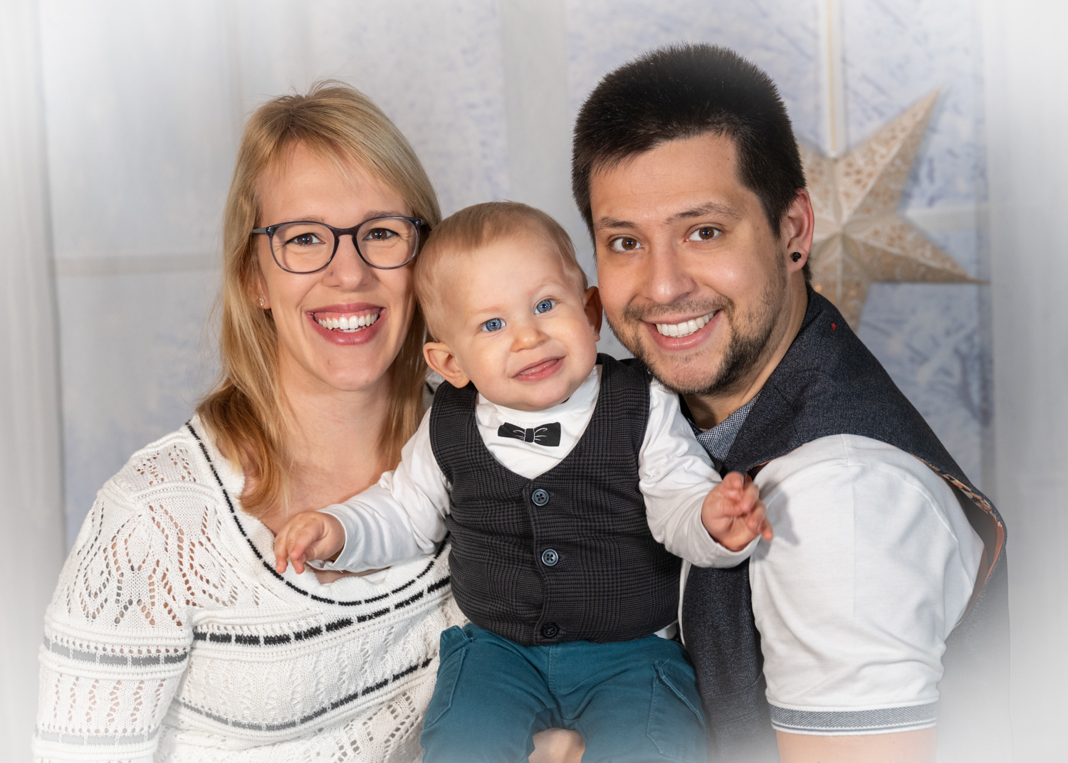 Familienfoto Weihnachtsshooting