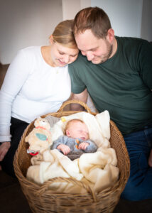 Fotoshooting mit Baby, Homeshooting in Saxen