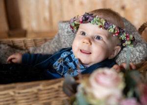 Babyfoto in Tracht
