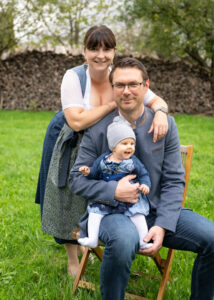 Familienshooting in Tracht