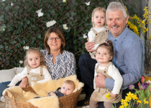 Foto mit den Großeltern, Enkerl Shooting