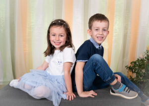 Kinderfoto, Geschwisterfoto in Mitterkirchen